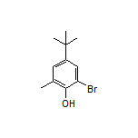 2-溴-4-(叔丁基)-6-甲基苯酚