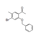 2-(苄氧基)-4-溴-5-甲基苯乙酮