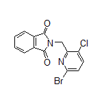 2-[(6-溴-3-氯-2-吡啶基)甲基]异吲哚啉-1,3-二酮