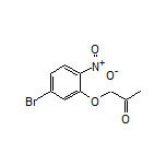 1-(5-溴-2-硝基苯氧基)-2-丙酮