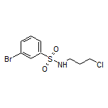 3-溴-N-(3-氯丙基)苯磺酰胺