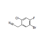 2-(5-溴-2-氯-4-氟苯基)乙腈