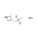 (2R,3R)-2-甲基-3-[(甲砜基)甲基]氮杂环丁烷盐酸盐