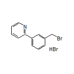 2-[3-(溴甲基)苯基]吡啶氢溴酸盐