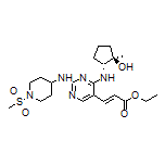 (E)-3-[4-[[(1R,2R)-2-羟基-2-甲基环戊基]氨基]-2-[[1-(甲砜基)-4-哌啶基]氨基]-5-嘧啶基]丙烯酸乙酯