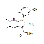 2-氨基-1-(3-羟基-2,6-二甲基苯基)-5,6-二甲基-7-氮杂吲哚-3-甲酰胺
