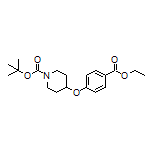 4-[(1-Boc-4-哌啶基)氧基]苯甲酸乙酯