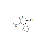 1-(甲氧基羰基)环丁烷甲酸
