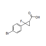 2-(4-溴苯基)-2-氟环丙烷甲酸