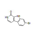 7-溴-2,9-二氢-1H-吡啶并[3,4-b]吲哚-1-酮