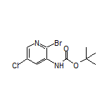 2-溴-5-氯-N-Boc-3-氨基吡啶