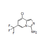 8-氯-6-(三氟甲基)咪唑并[1,5-a]吡啶-3-胺