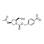 (2S,4S)-4-(乙酰基硫基)-2-(羟基甲基)吡咯烷-1-甲酸(4-硝基苄基)酯