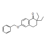 6-(苄氧基)-2,2-二乙基-3,4-二氢萘-1(2H)-酮