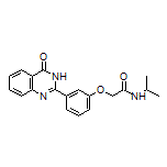 N-异丙基-2-[3-(4-氧代-3,4-二氢喹唑啉-2-基)苯氧基]乙酰胺