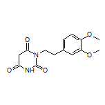 1-(3,4-二甲氧基苯乙基)嘧啶-2,4,6(1H,3H,5H)-三酮