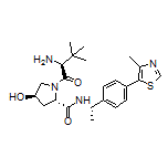 (2S,4R)-1-[(S)-2-氨基-3,3-二甲基丁酰基]-4-羟基-N-[(S)-1-[4-(4-甲基-5-噻唑基)苯基]乙基]吡咯烷-2-甲酰胺
