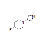 1-(3-氮杂环丁基)-4-氟哌啶
