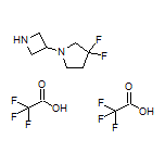 1-(3-氮杂环丁基)-3,3-二氟吡咯烷双(三氟乙酸)盐