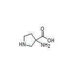 3-氨基吡咯烷-3-甲酸