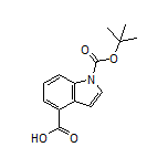 1-Boc-1H-吲哚-4-甲酸