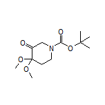 1-Boc-4,4-二甲氧基哌啶-3-酮