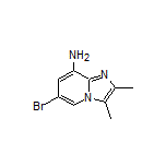 8-氨基-6-溴-2,3-二甲基咪唑并[1,2-a]吡啶