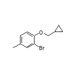 3-溴-4-(环丙基甲氧基)甲苯
