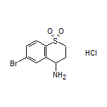 4-氨基-6-溴-3,4-二氢-2H-S,S-二氧代苯并噻喃盐酸盐