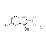 5-溴-3-羟基-1H-吲哚-2-甲酸乙酯