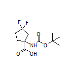 1-(Boc-氨基)-3,3-二氟环戊烷甲酸