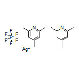 双(2,4,6-三甲基吡啶)银(I)六氟磷酸盐
