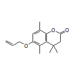 6-(烯丙基氧基)-4,4,5,8-四甲基色满-2-酮