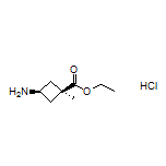 顺式-3-氨基-1-甲基环丁烷甲酸乙酯盐酸盐