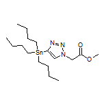 2-[4-(三丁基锡基)-1H-1,2,3-三唑-1-基]乙酸甲酯