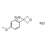3-氨基-3-(4-甲氧基苯基)氧杂环丁烷盐酸盐