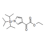 2-氧代-2-[1-(三异丙基硅基)-3-吡咯基]乙酸乙酯