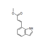 (E)-3-(7-吲哚基)丙烯酸甲酯