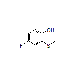 4-氟-2-(甲硫基)苯酚