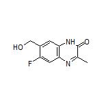 6-氟-7-(羟甲基)-3-甲基喹喔啉-2(1H)-酮
