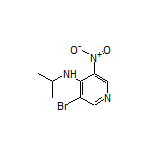 3-溴-N-异丙基-5-硝基吡啶-4-胺