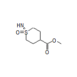 1-亚氨基四氢-2H-噻喃-4-甲酸甲酯-1-氧化物