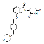 (S)-3-[4-[[4-[(4-吗啉基)甲基]苄基]氧基]-1-氧代异吲哚啉-2-基]哌啶-2,6-二酮