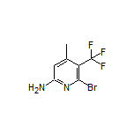 2-氨基-6-溴-4-甲基-5-(三氟甲基)吡啶