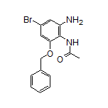 N-[2-氨基-6-(苄氧基)-4-溴苯基]乙酰胺