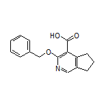 3-(苄氧基)-6,7-二氢-5H-环戊并[c]吡啶-4-甲酸