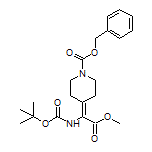 2-(Boc-氨基)-2-(1-Cbz-哌啶-4-亚基)乙酸甲酯