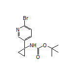1-(6-溴-3-吡啶基)-N-Boc-环丙胺