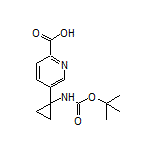 5-[1-(Boc-氨基)环丙基]吡啶-2-甲酸