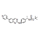 (S)-N-[4-[1-(Boc-氨基)乙基]苯基]-6-(4-吡啶基)喹唑啉-2-胺